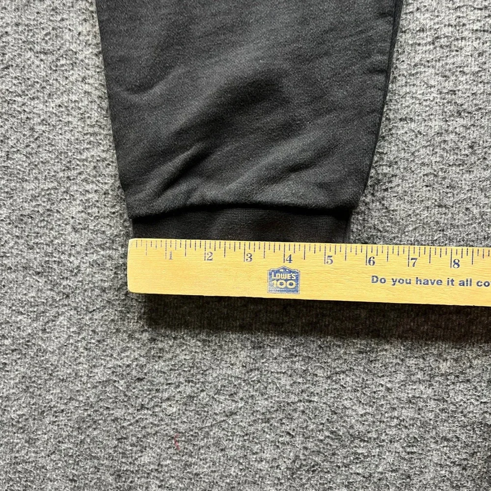 Adidas Originals Sweatpants Mens Large Black Trefoil Split Logo Joggers L - Picture 7 of 14